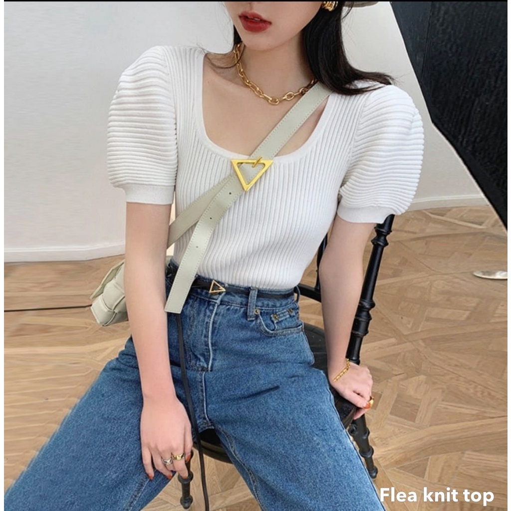 Flea knit top - Thejanclothes