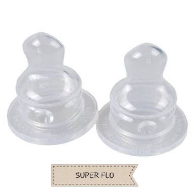 Dot nipple bayi baby Huki dot gepeng dan super flo isi 1 2 3