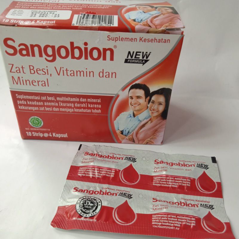 Sangobion Suplemen Kesehatan/ Obat penambah darah