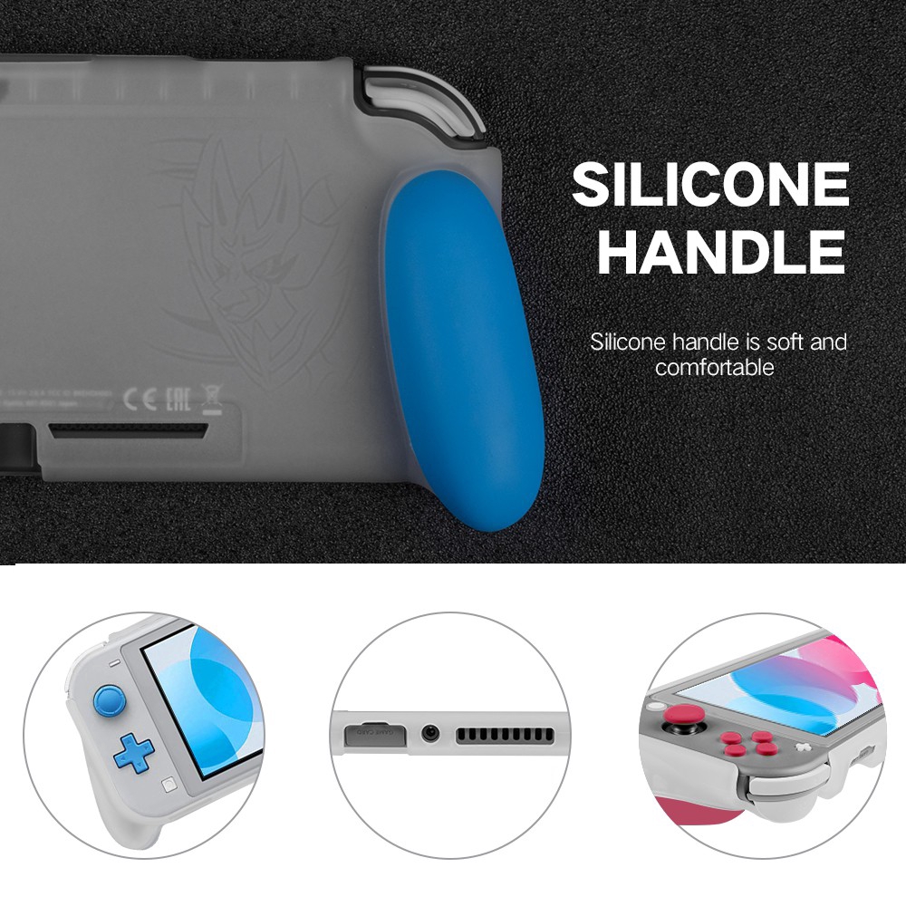 Casing Pelindung Bahan Silikon TPU Lembut untuk Nintendo Switch Lite