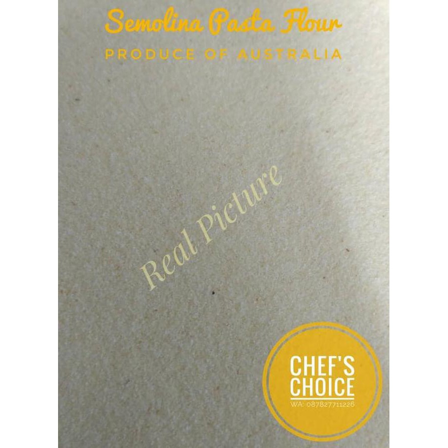 

XS33 SEMOLINA PASTA FLOUR / TEPUNG SEMOLINA FROM AUSTRALIA 1KG DK01