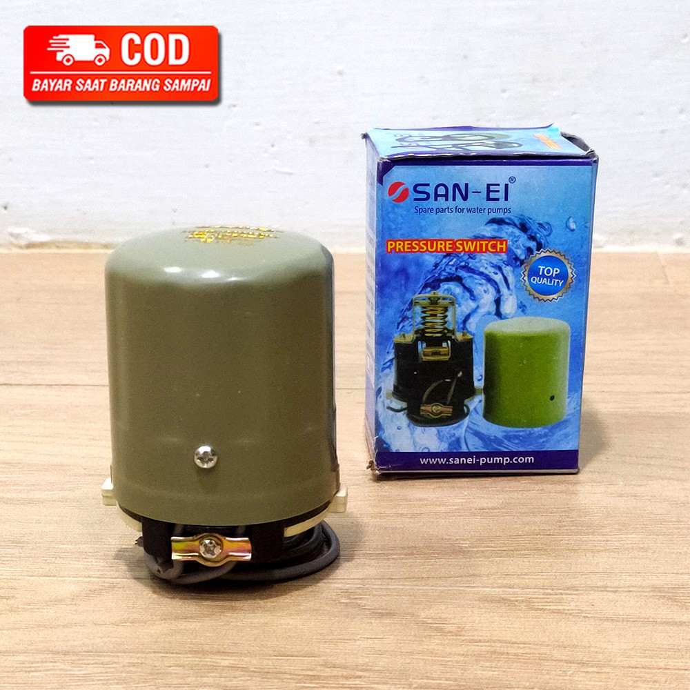 OTOMATIS POMPA / OTOMATIS PRESSURE SWITCH POMPA AIR SAN-EI 3/8&quot; &amp; 1/4&quot;