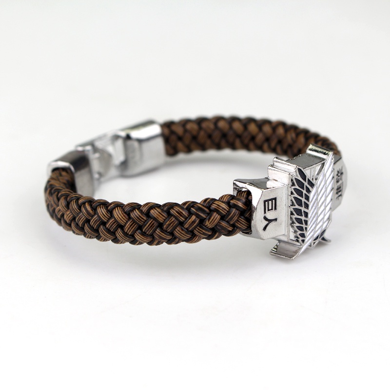 Gelang Cosplay Anime Attack On Titan Shingeki No Kyojin Untuk Pria