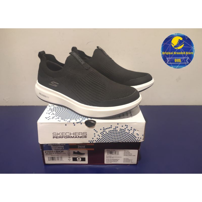 Skechers Go Walk Steady / Machine Washable (216051BKW)
