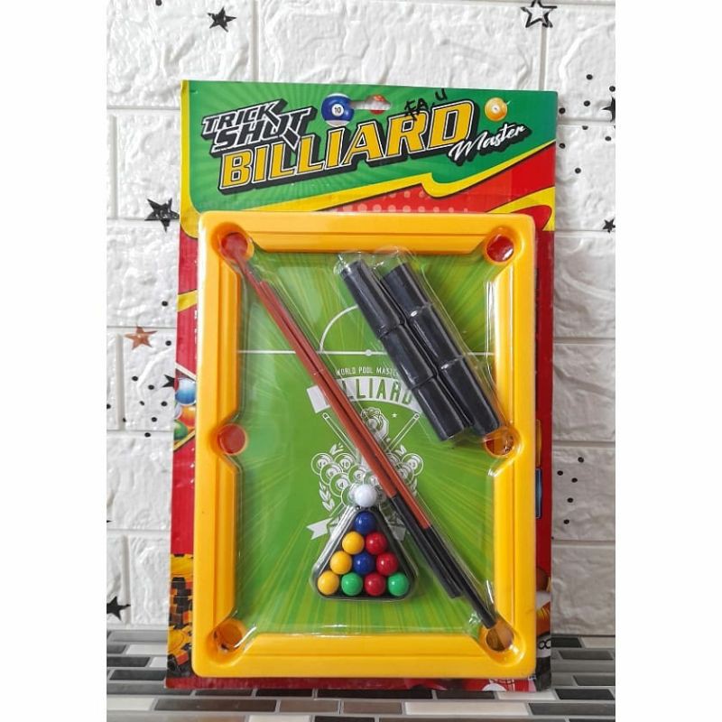 Mainan anak billiard/trick shot billiard master/mainan anak billiard set
