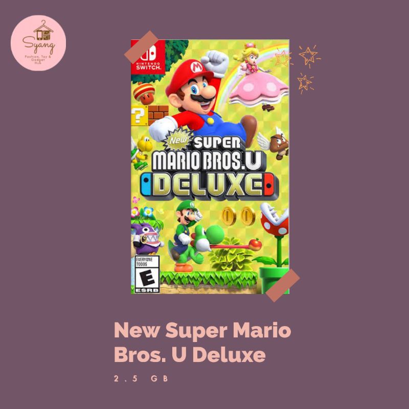 New Super Mario Bros U Deluxe Nintendo Switch Bros.