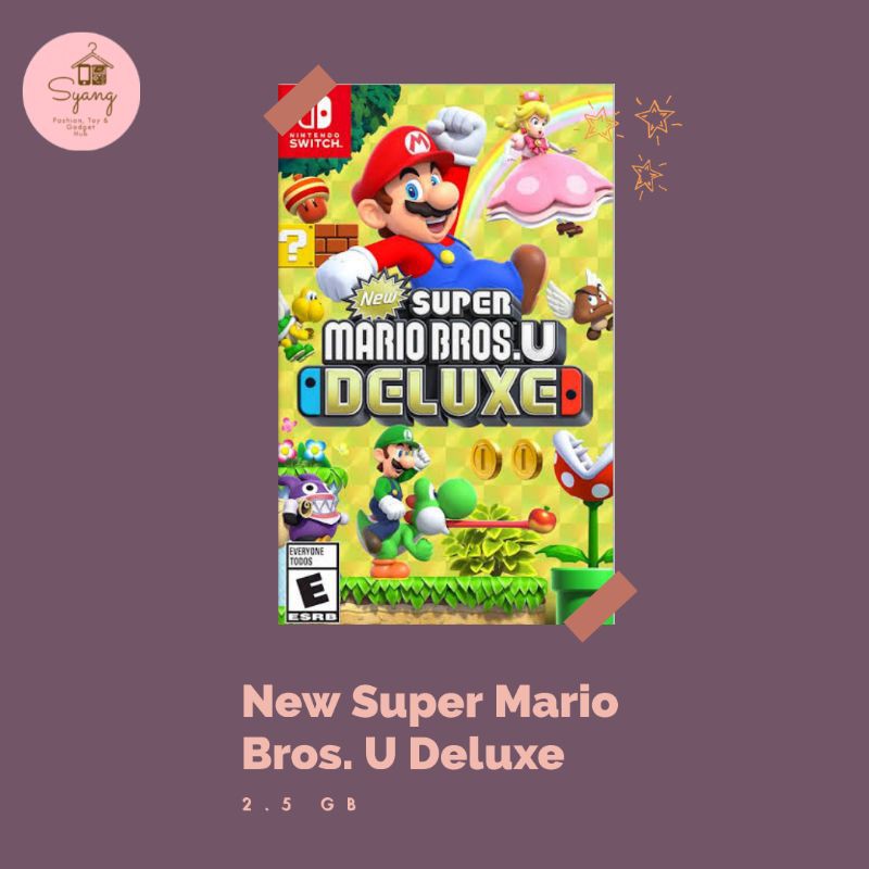 New Super Mario Bros U Deluxe Nintendo Switch Bros.