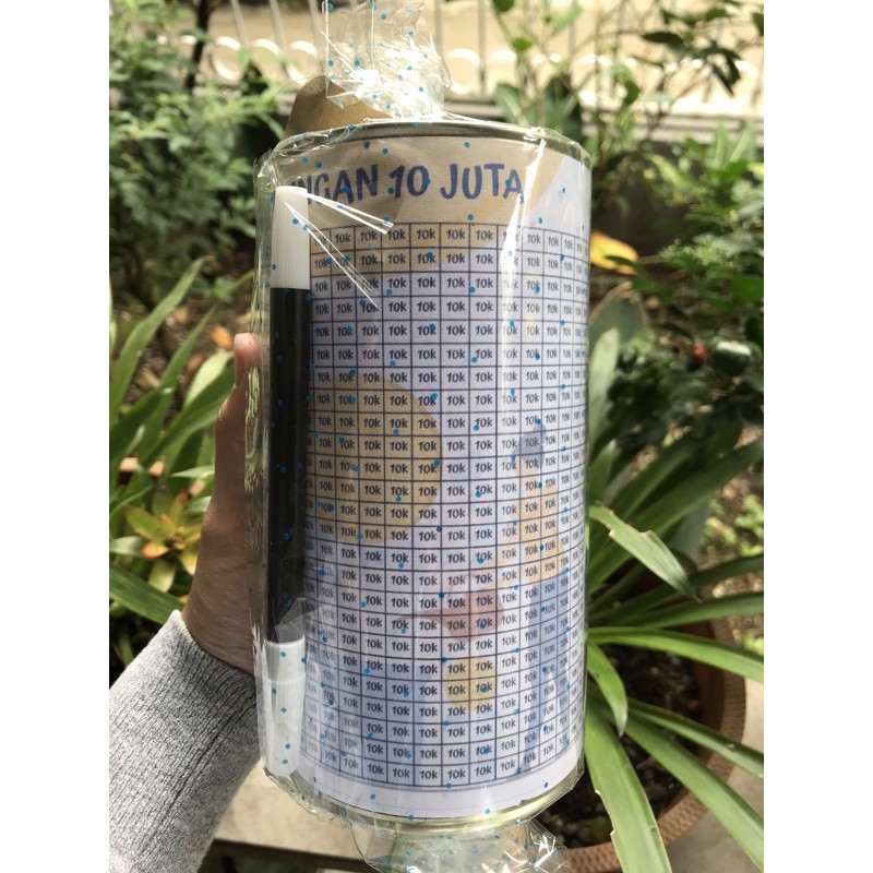 Celengan Target 10 juta ... pecahan 10k