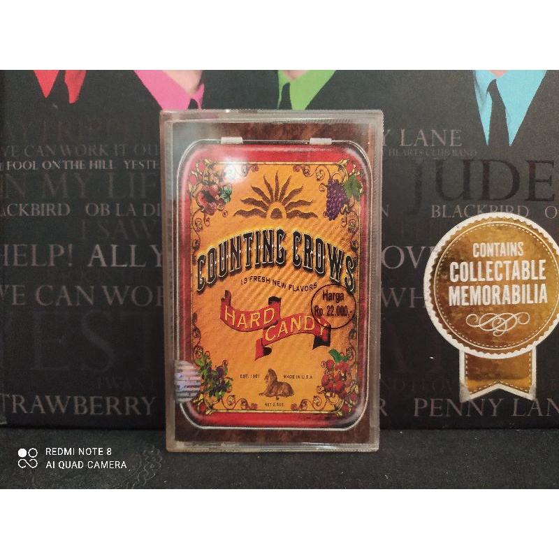 Kaset Pita : COUNTING CROWS - HARD CANDY.