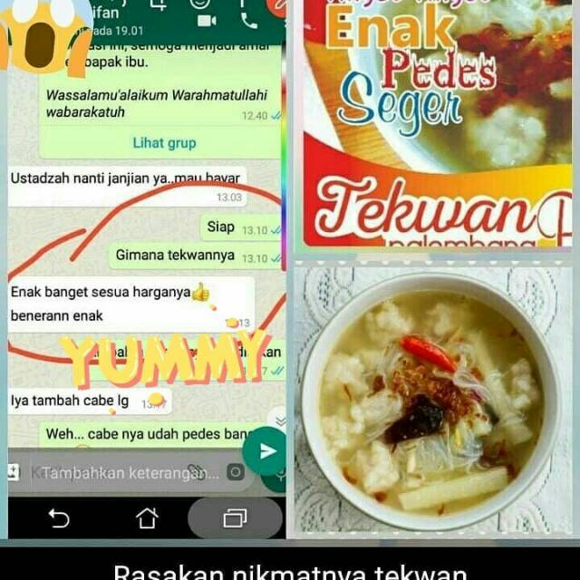 

Promo Tekwan Palembang Ikan Asli Enakk, Bergizi, Murah