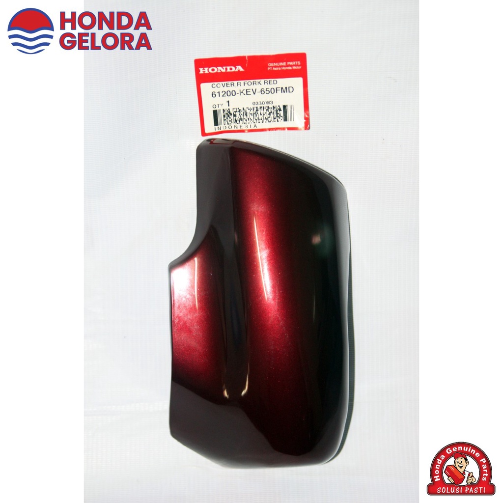 COVER R FORK RED SUPRA - COVER R FORK(ARED) - 61200KEV650FMD