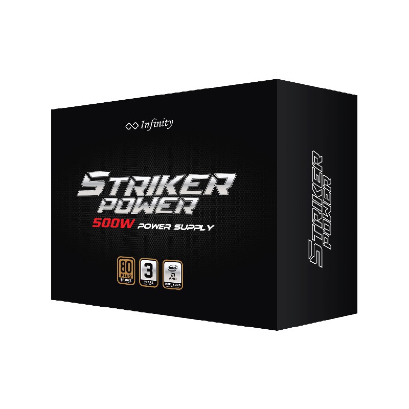 PSU Infinity Striker Power 500W 80+ Bronze