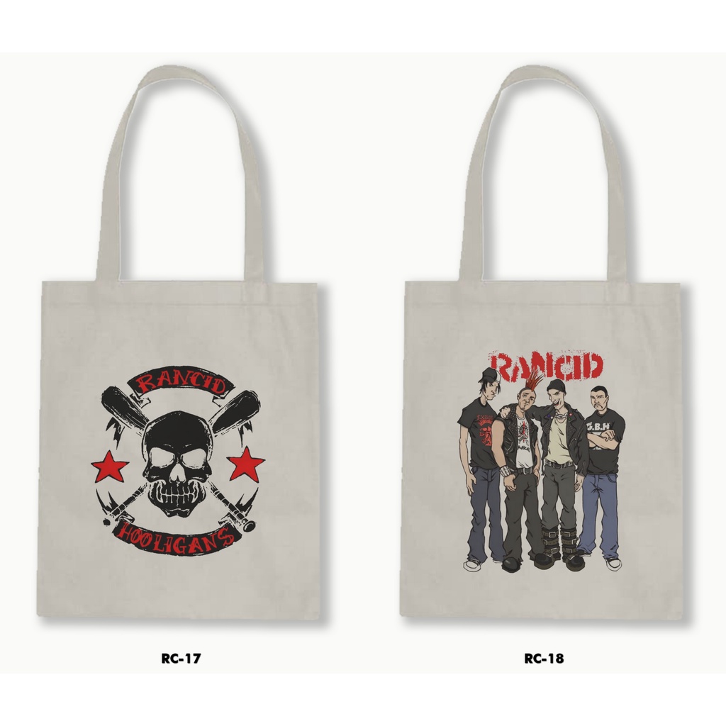 TOTE BAG BLACU - RANCID .01