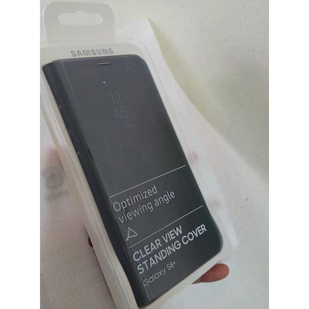 CLEAR VIEW STANDING Cover Samsung Galaxy S8+ Original ORI Case S8 PLUS