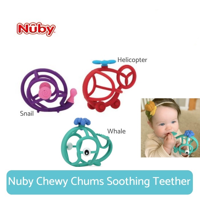 TEET82 NUBY TEETHER CHEWY CHUM NB245