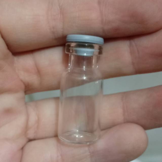 botol vial 2ml kaca bening beling penisilin