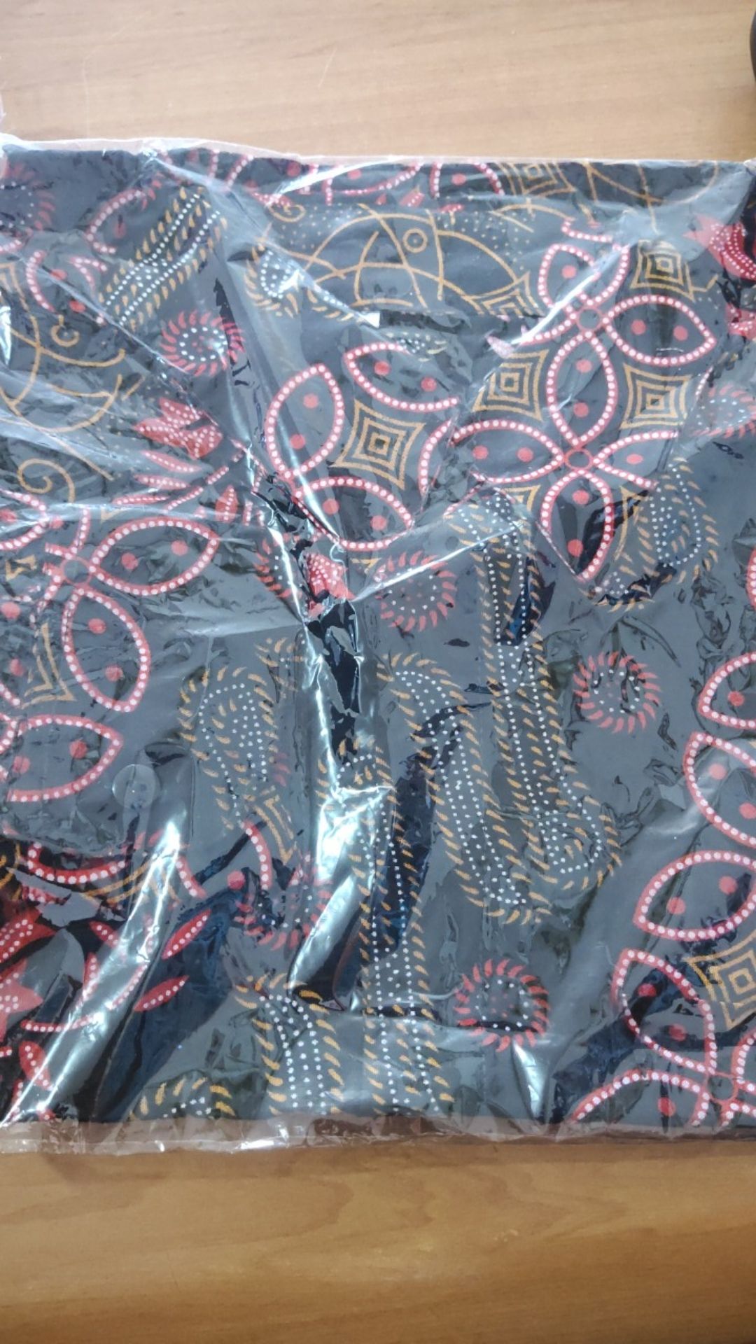 Kemeja Batik Lengan Panjang Terbaru Ukuran M L Xl Ready Seragam Kenongo Hem Panjang
