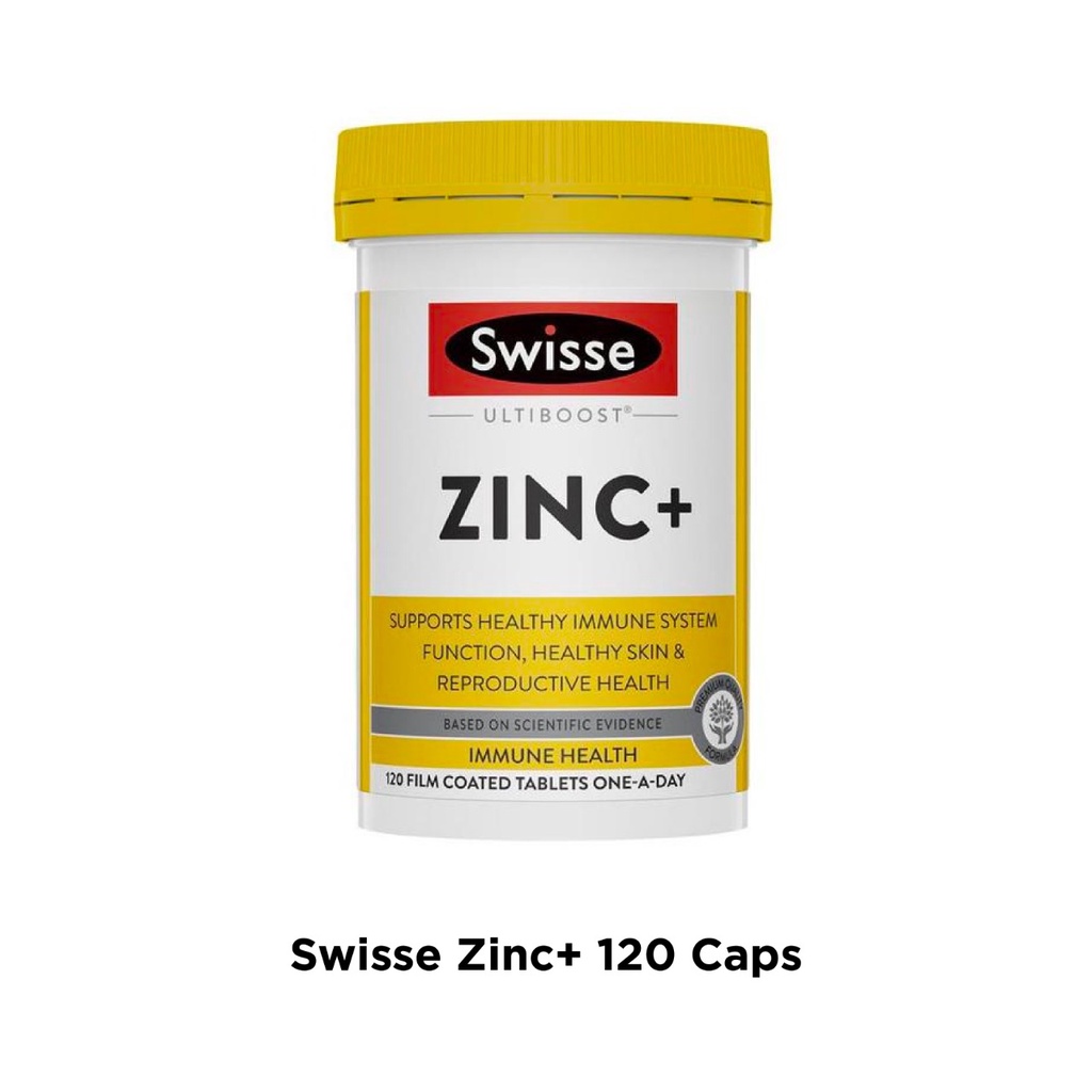 Swisse Ultiboost Zinc+ 60 Tablets/120 Tablets