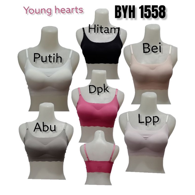 BYH 1558 Bra young hearts seamless UK M/L/EL