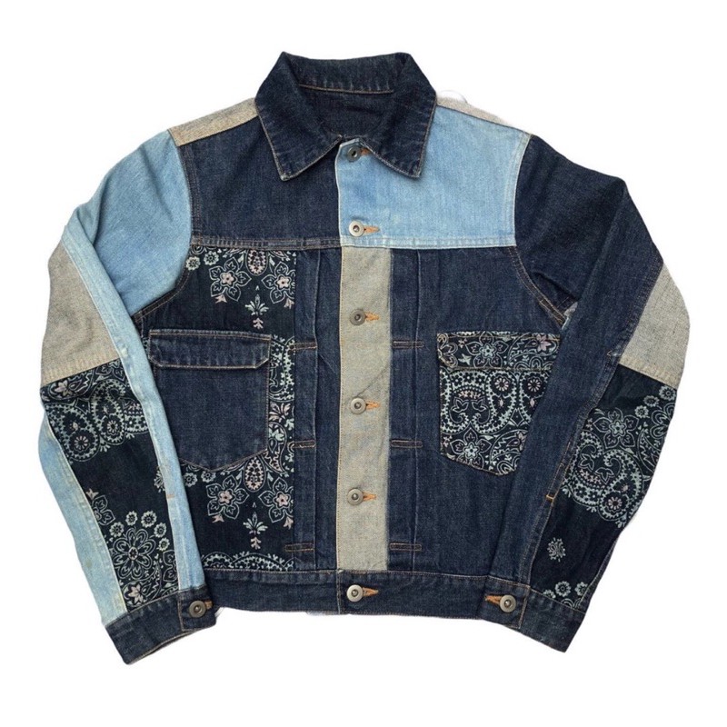 OJ Paisley Denim Jacket