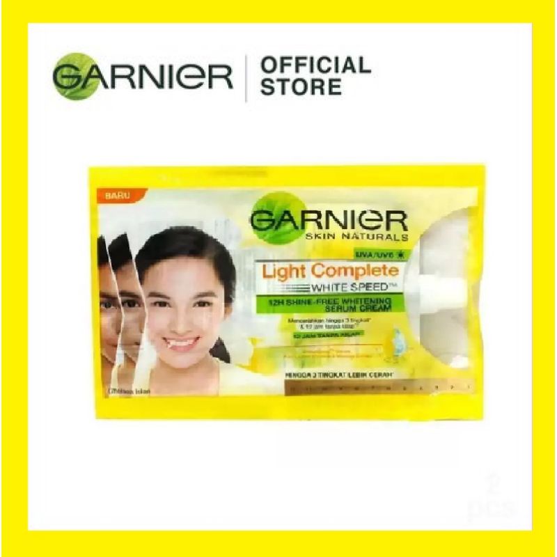 GARNIER CREAM WHITENING SKIN NATURAL SACHET