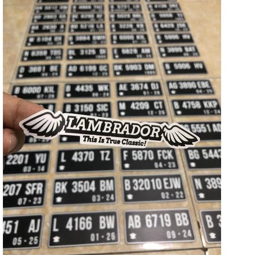 ➽ Plat Nomor Magnet Vespa Classic Vespa Modern Vespa Matic Smallframe PX Series Large Frame ♡