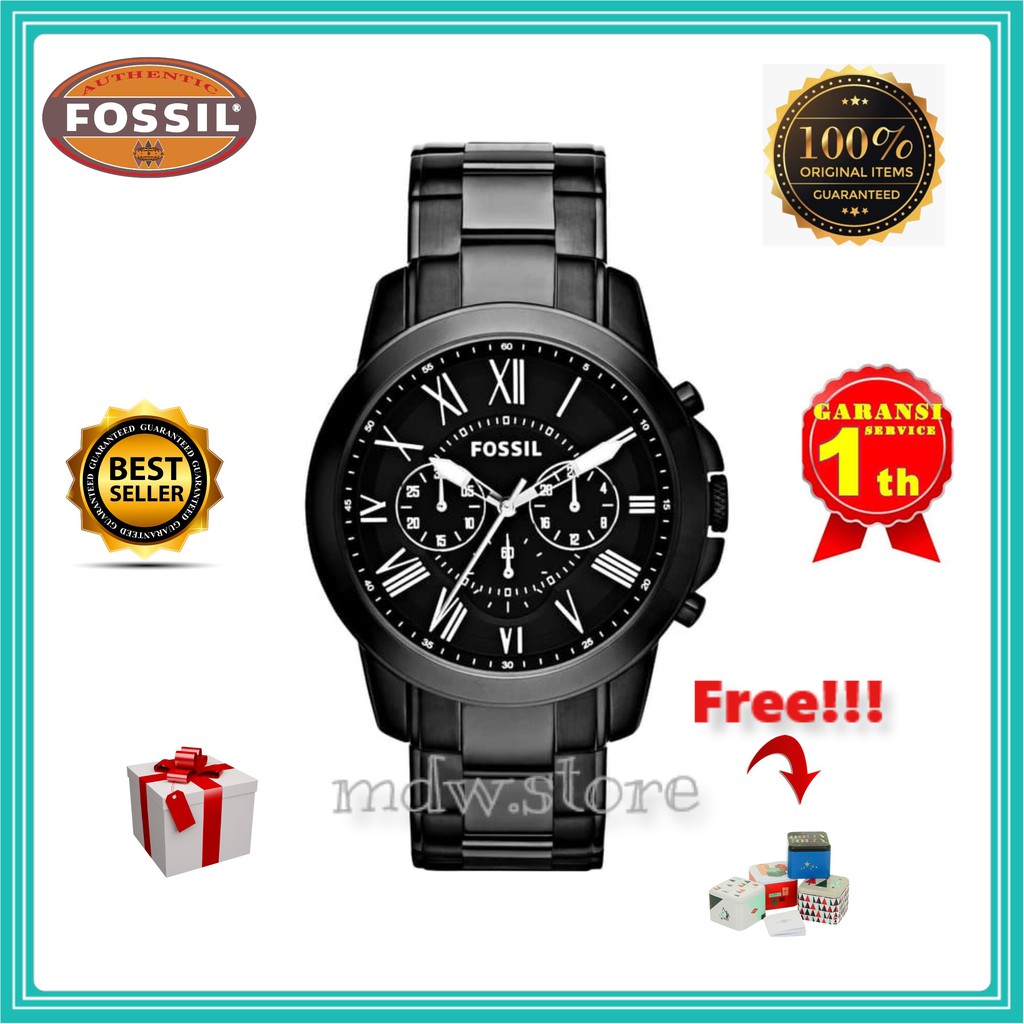 Type FS FS4832 FS 4832 Stainless Steel Jam Tangan Pria