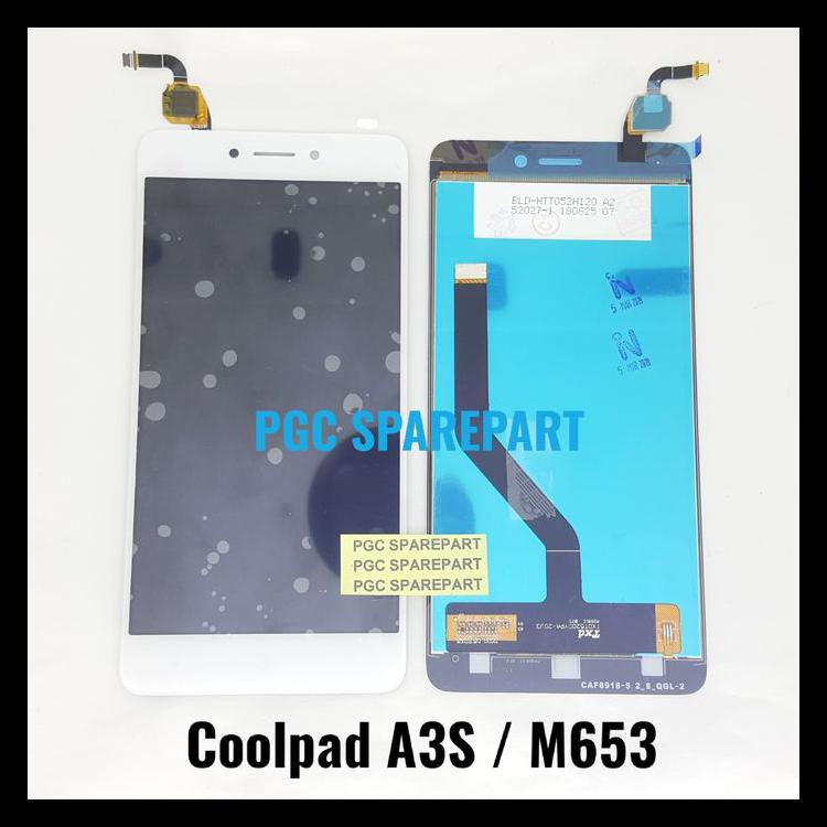 Original Oem Lcd Touchscreen Fullset Coolpad A3S M653 - China Mobile - Putih Kode 731