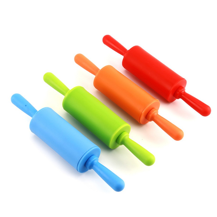 Rolling Pin Silicone Mini 23cm Penggilas Adonan Mini