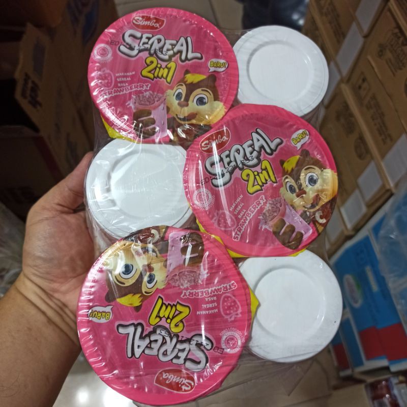 

Simba Sereal Cup Rasa Strawberry Stroberi