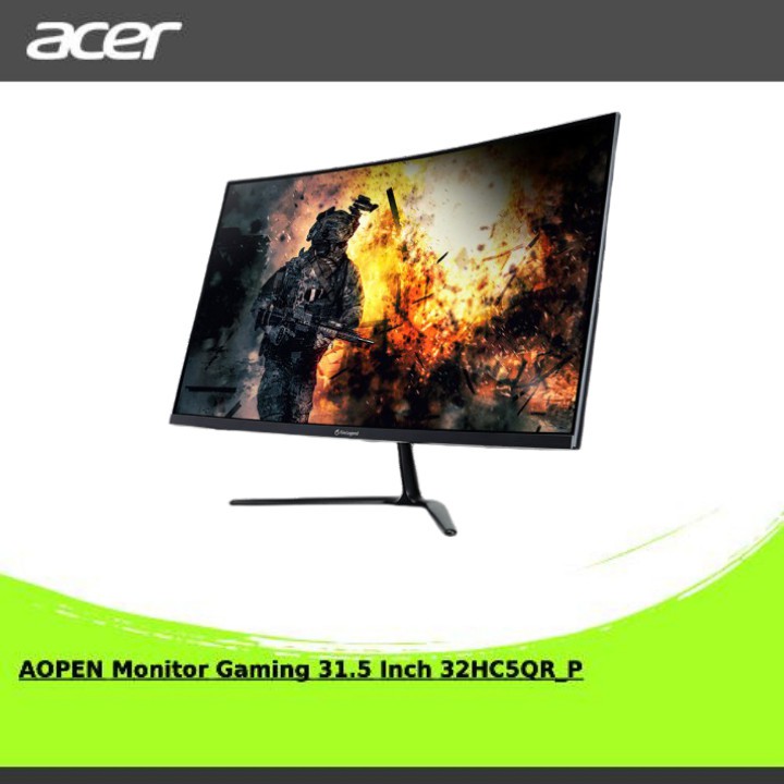 AOPEN MONITOR GAMING 31.5 INCH 32HC5QR_P | FHD 165HZ [UM.JW5SN.P01]