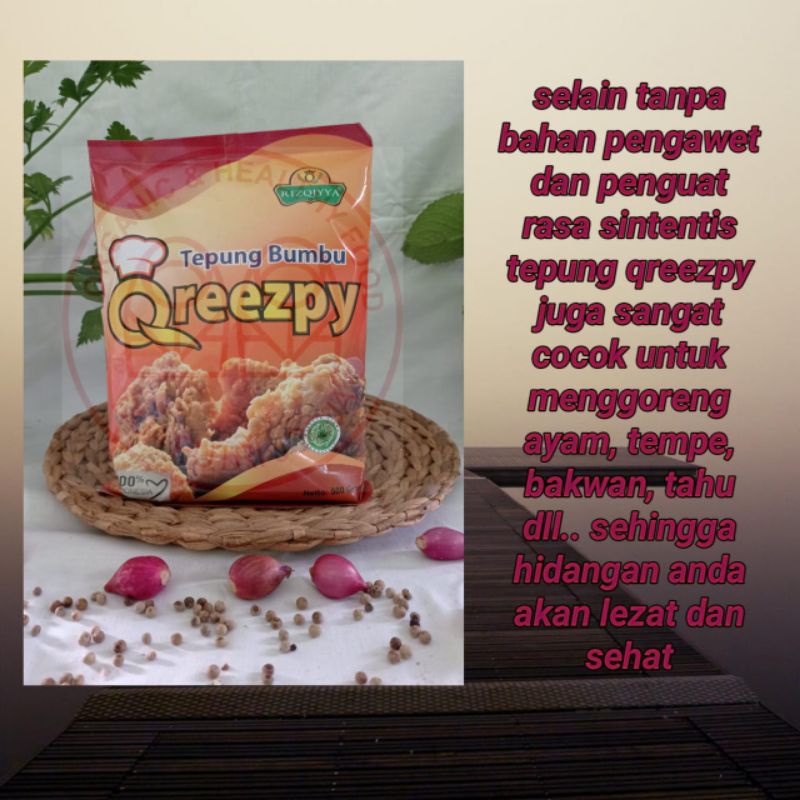 

Tepung qreezpy 500gram