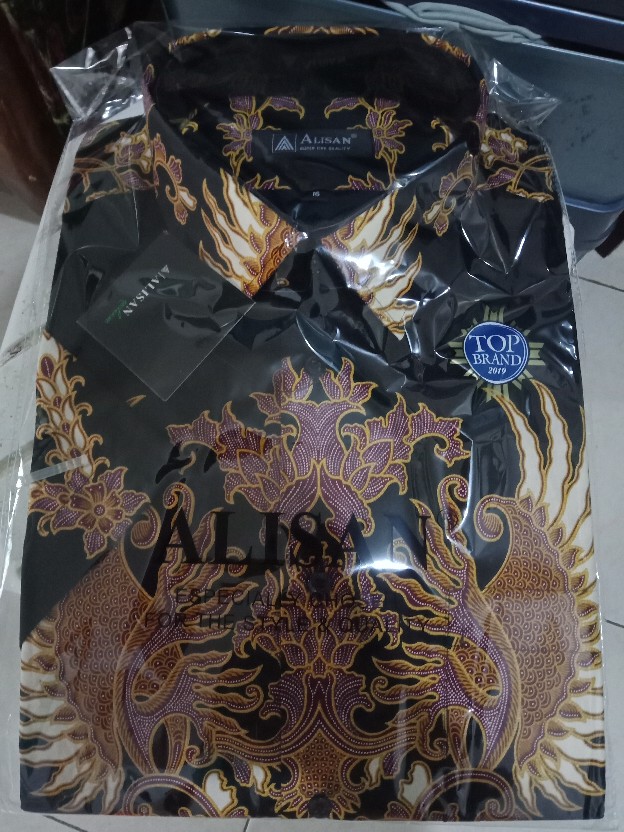 Kemeja Batik Pendek Alisan Reguler 10573
