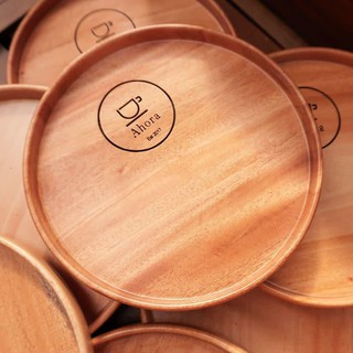 ENGRAVED ROUND TRAY NAMPAN KAYU BULAT WOODEN TRAY ENGRAVED ROUND TRAY NAMPAN KAYU BULAT WOODEN TRAY