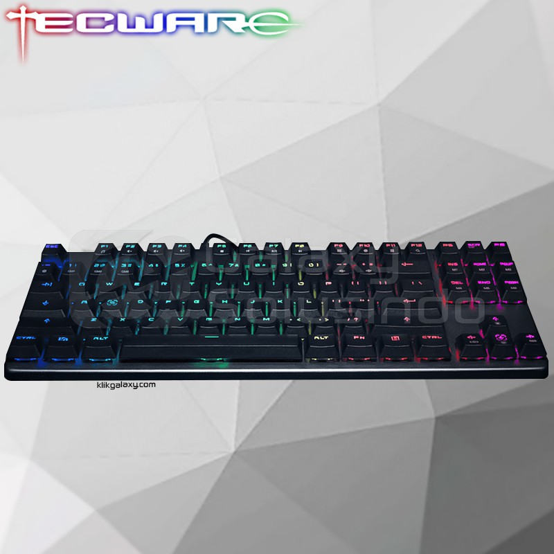 TECWARE PHANTOM L RGB TKL Low Profile Mechanical Keyboard - Outemu Blue Switch