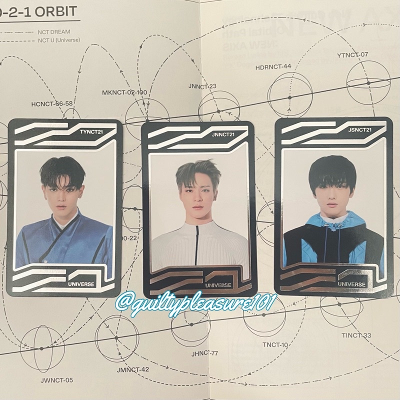 Universe Card (UC) Jeno & Jisung NCT 2021