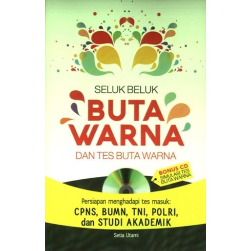Buku Seluk Beluk Buta Warna & Tes Buta Warna