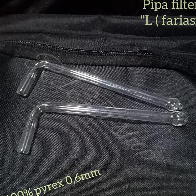 Promo pipa L kaca pyrex bulat labortorium Terbaru
