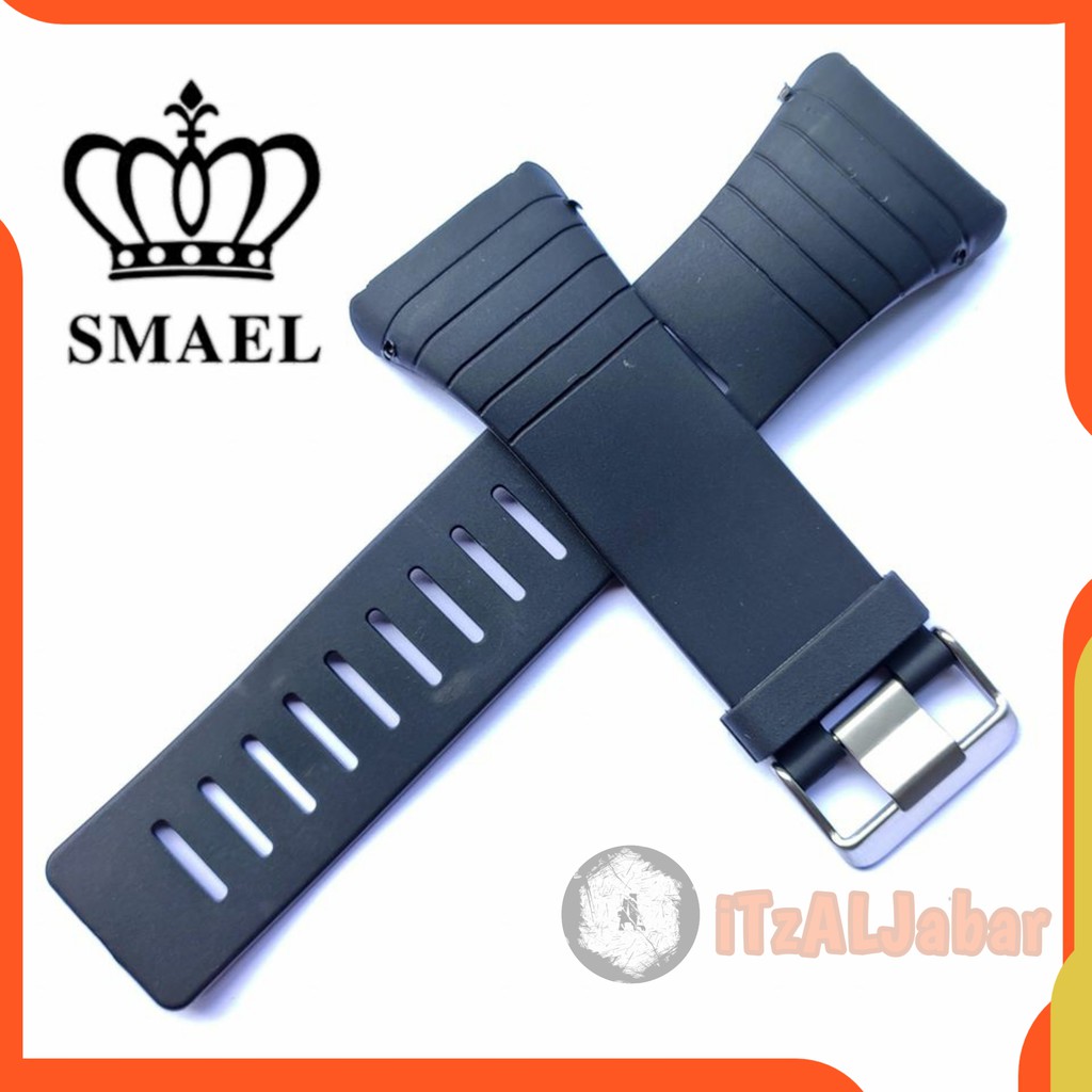 Tali jam tangan SMAEL 1237 rubber strap Original oem