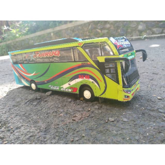 Miniatur bus Mekar Prima Alfaruq new jetbus 3 + mr. Gaplex