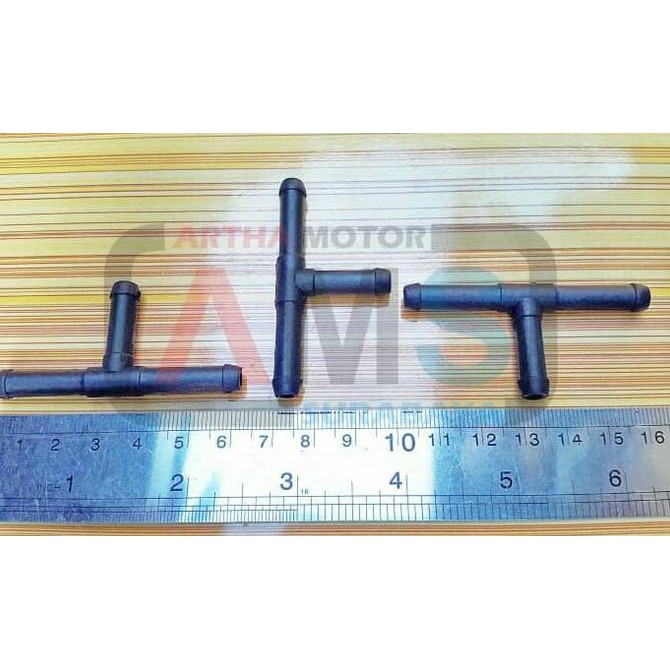 |Bayar di tempat| Sambungan T Selang Plastik Kecil Universal -