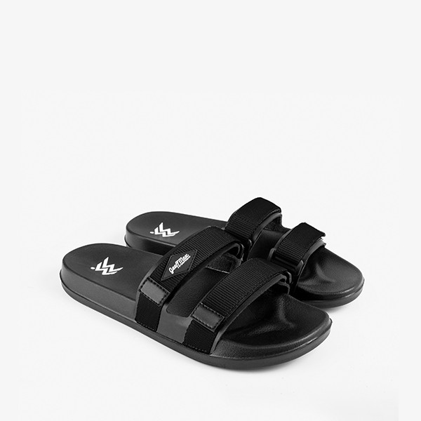 Geoff Max Official - Zekka Black | Slippers | Sandal Unisex-3