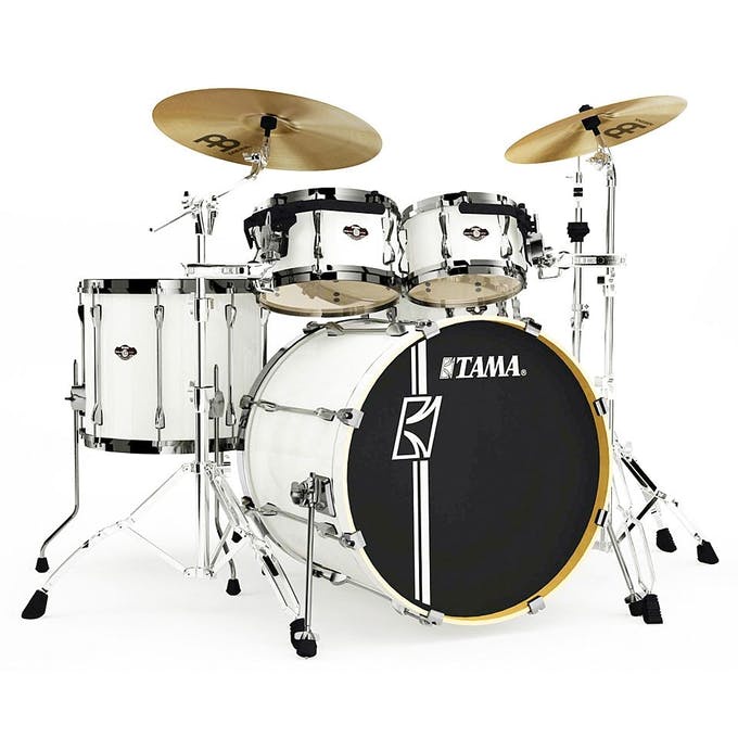 Drum Set Tama Superstar Hyperdrive Sugar White 5 Piece