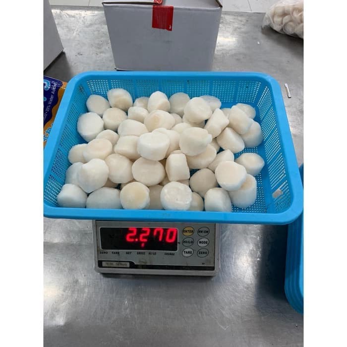 USA SCALLOP SHELL OFF 500GRAM / KERANG KAMPAK / SCALLOP FROZEN