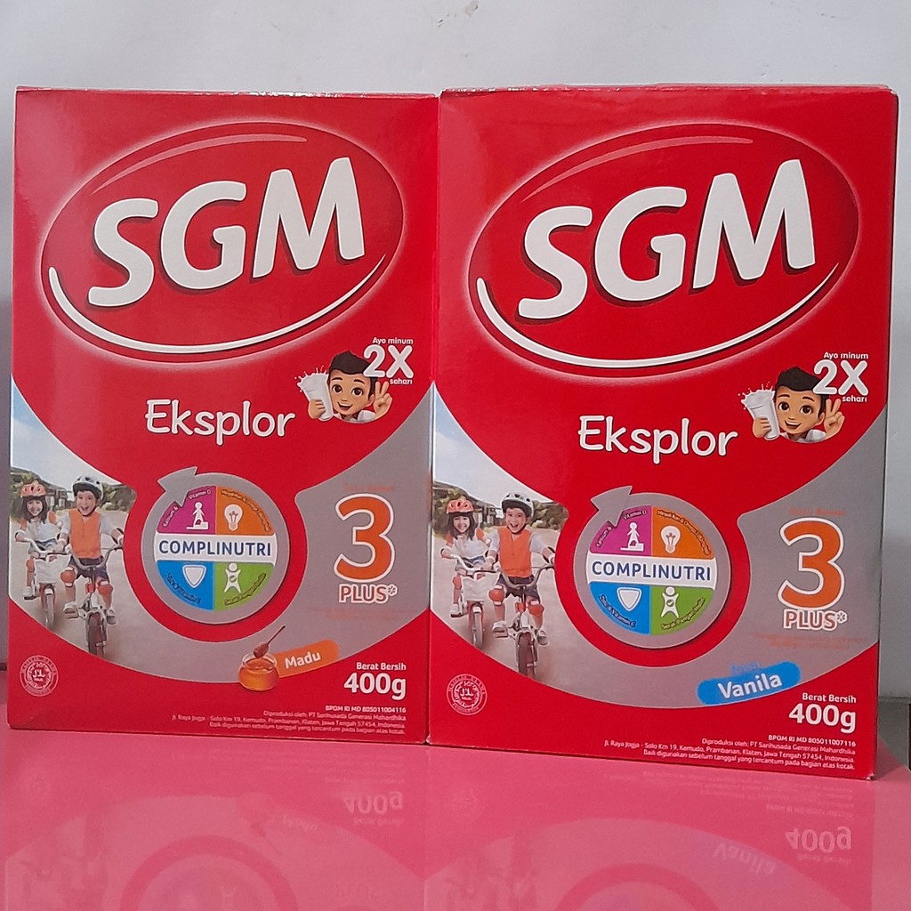 

SGM EKSPLOR 3+ VANILA DAN MADU 400g