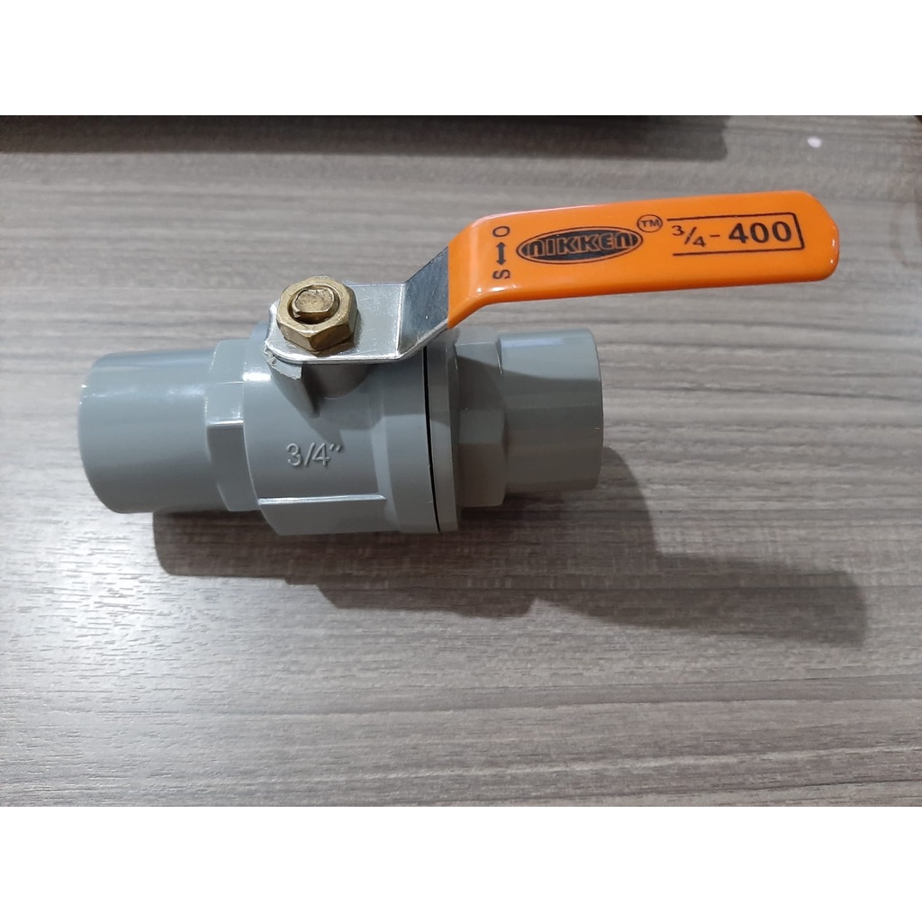BALLVALVE / STOP KRAN/ PVC NIKKEN GG.BESI
