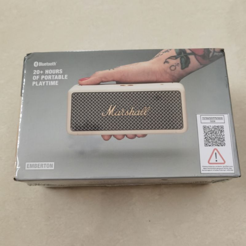 Marshall Emberton Bluetooth Speaker Original Garansi Resmi