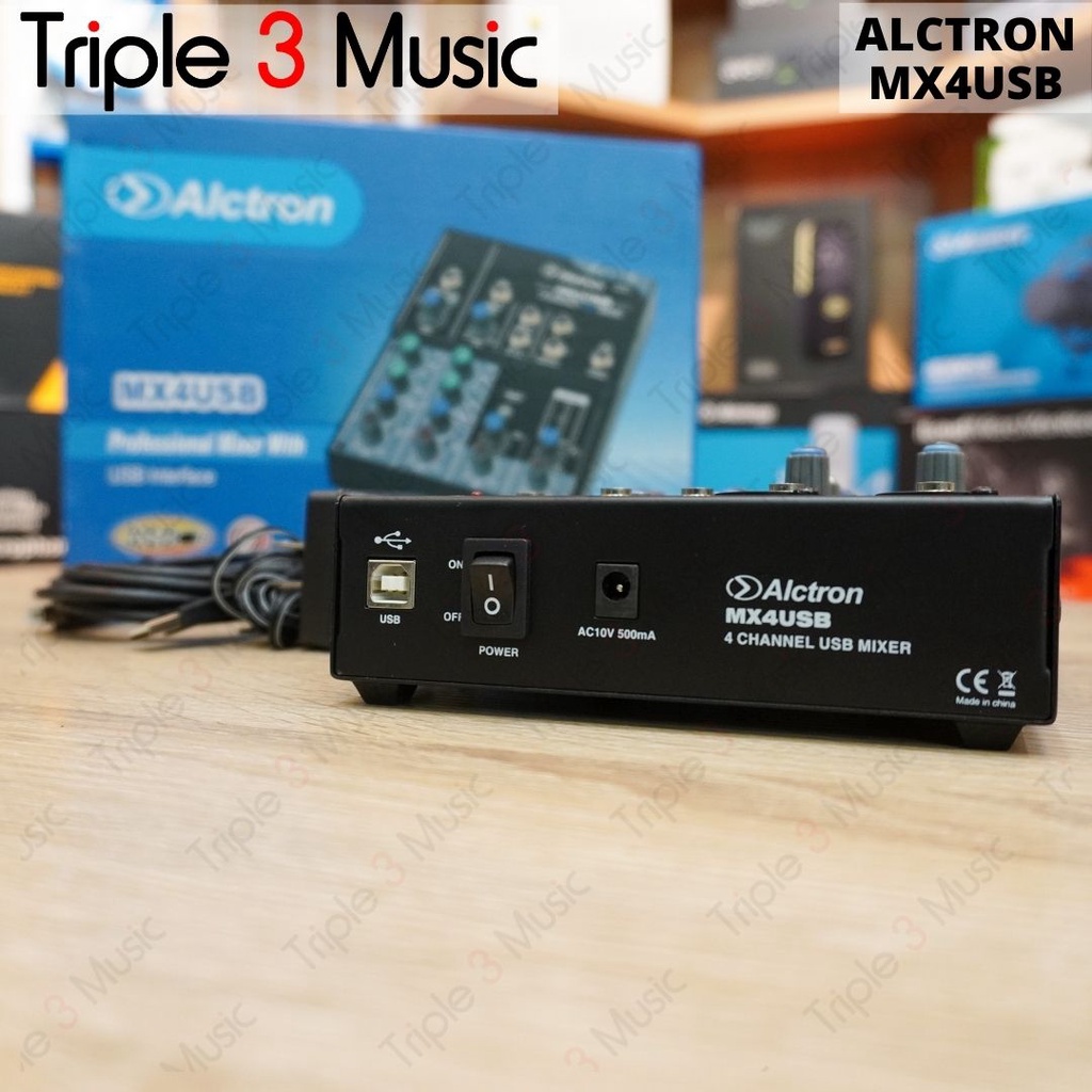 Alctron MX4USB Monitor Mixer in Ear monitor headphone IEM di panggung