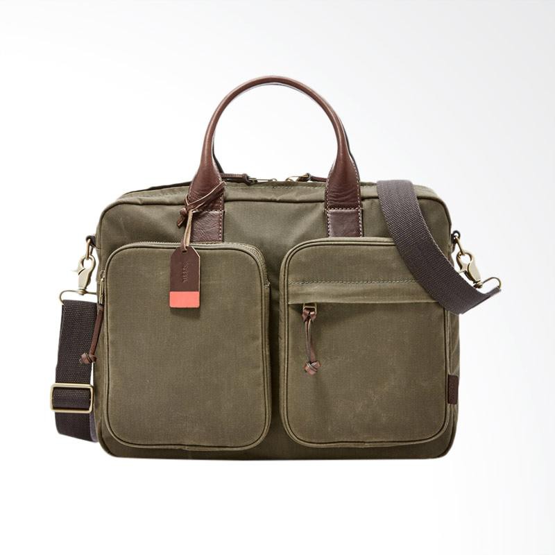 Fossil Defender Workbag Tas Selempang Pria - Green
