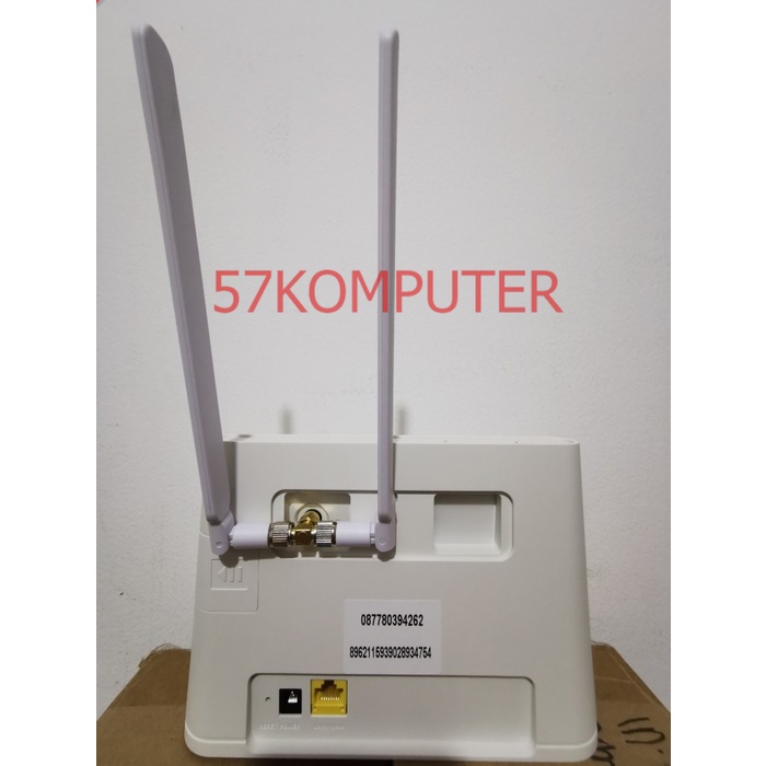 KONEKTOR T SMA Antenna Splitter Adapter Router MODEM Huawei 4G ORBIT STAR 2 (Male to Dual Female)